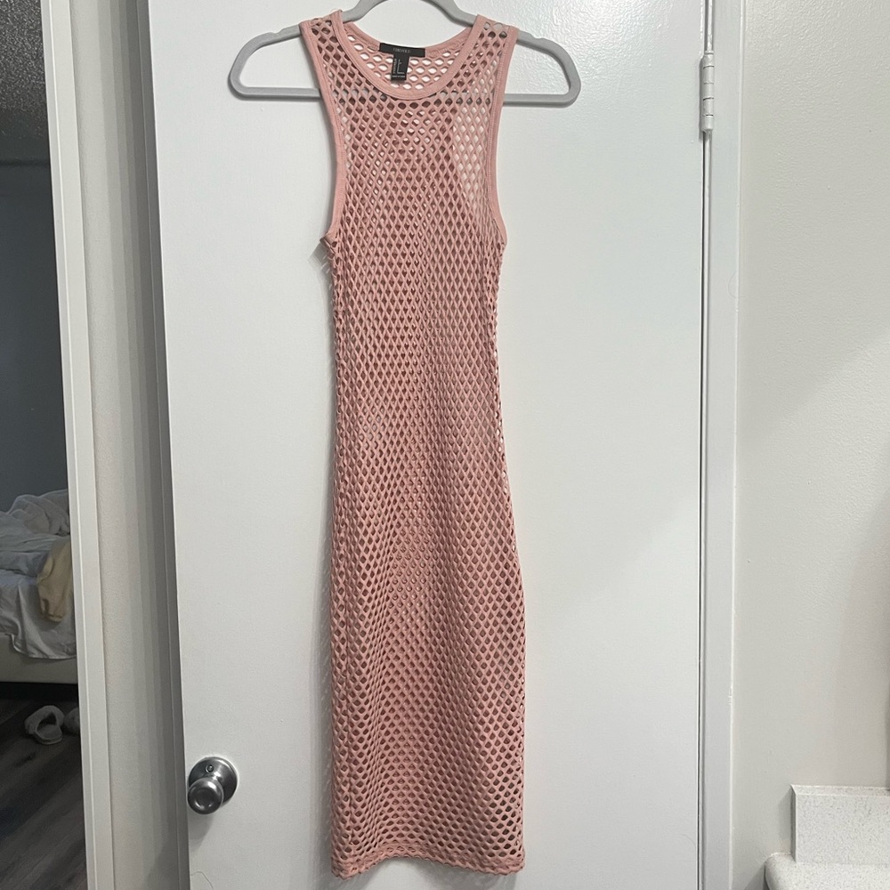 NWOT Forever21 Blush Pink Midi Dress